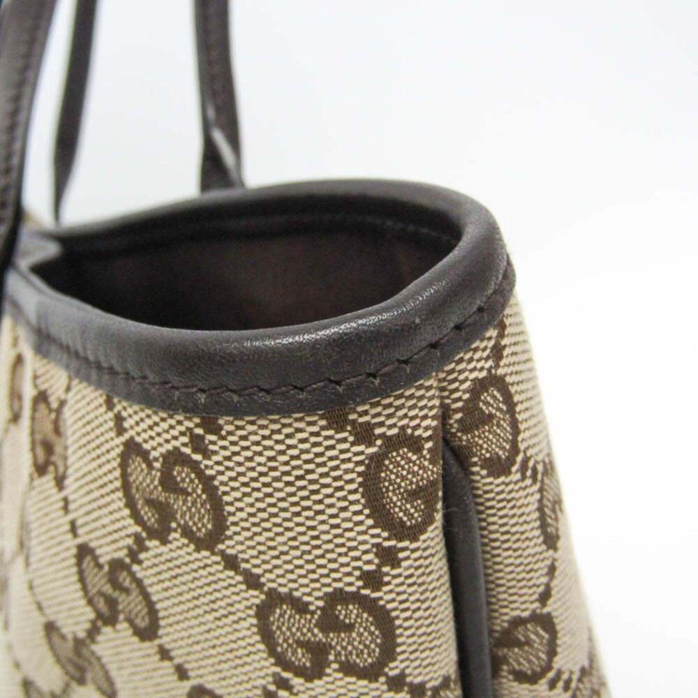 GUCCI Brown Leather Tote Bag - Picture 7 of 15